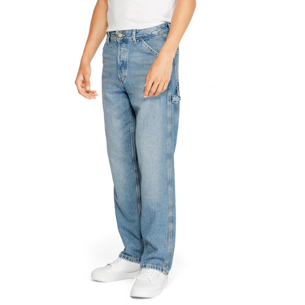 Blue Cotton Jeans & Pant