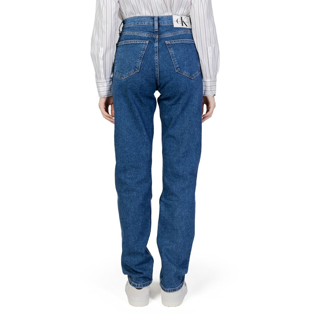 Blue Cotton Jeans & Pant