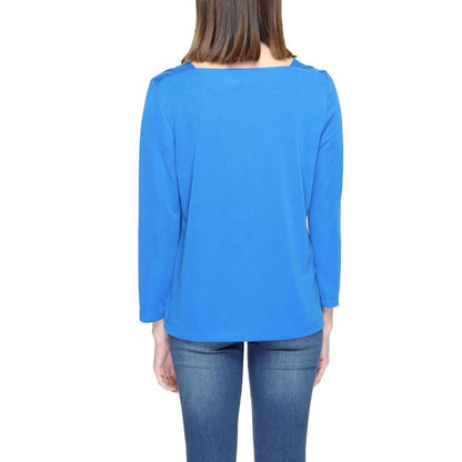 Blue Modal Long Sleeve T-Shirt