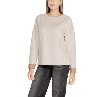 Beige Viscose Tops & T-Shirt