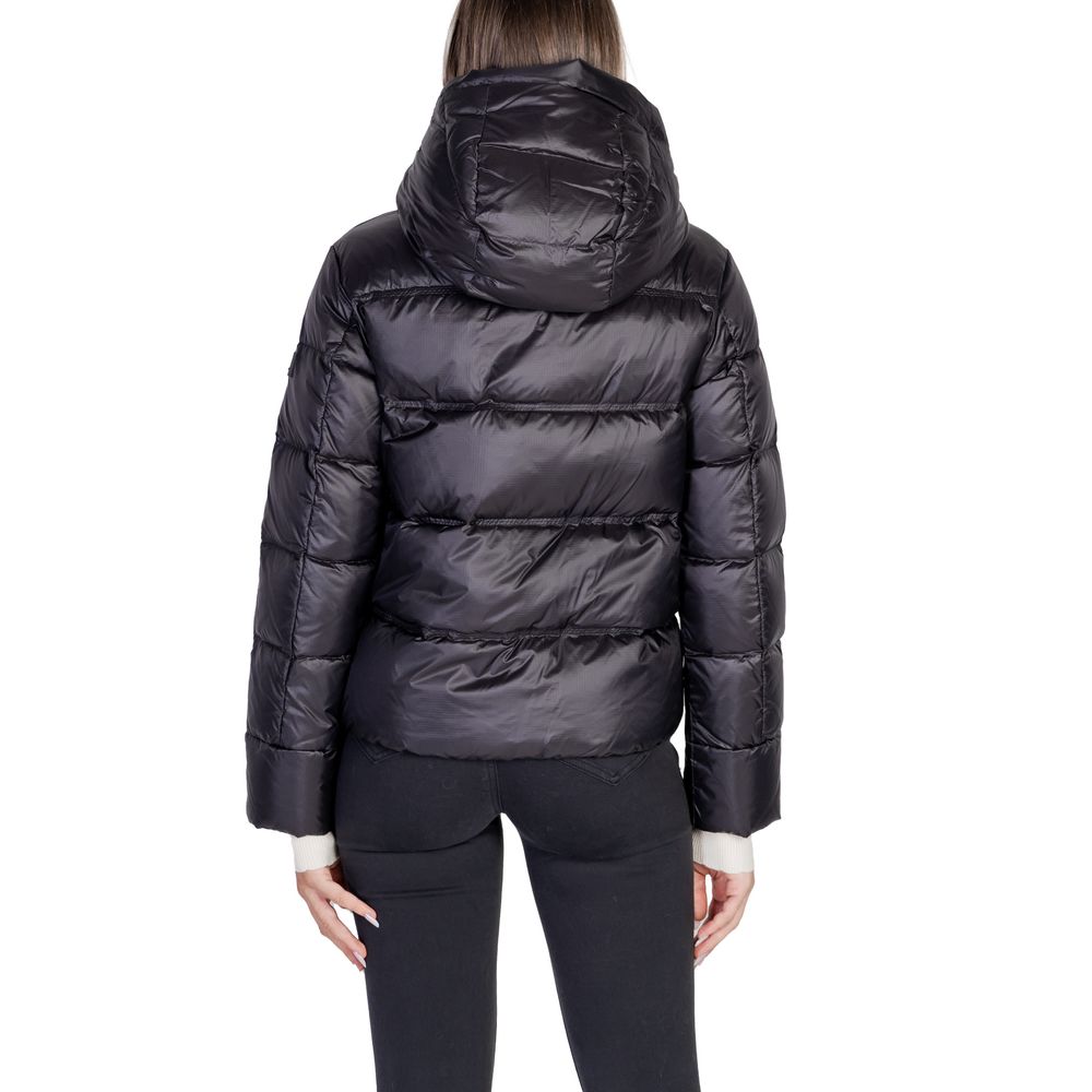 Black Polyamide Jackets & Coat