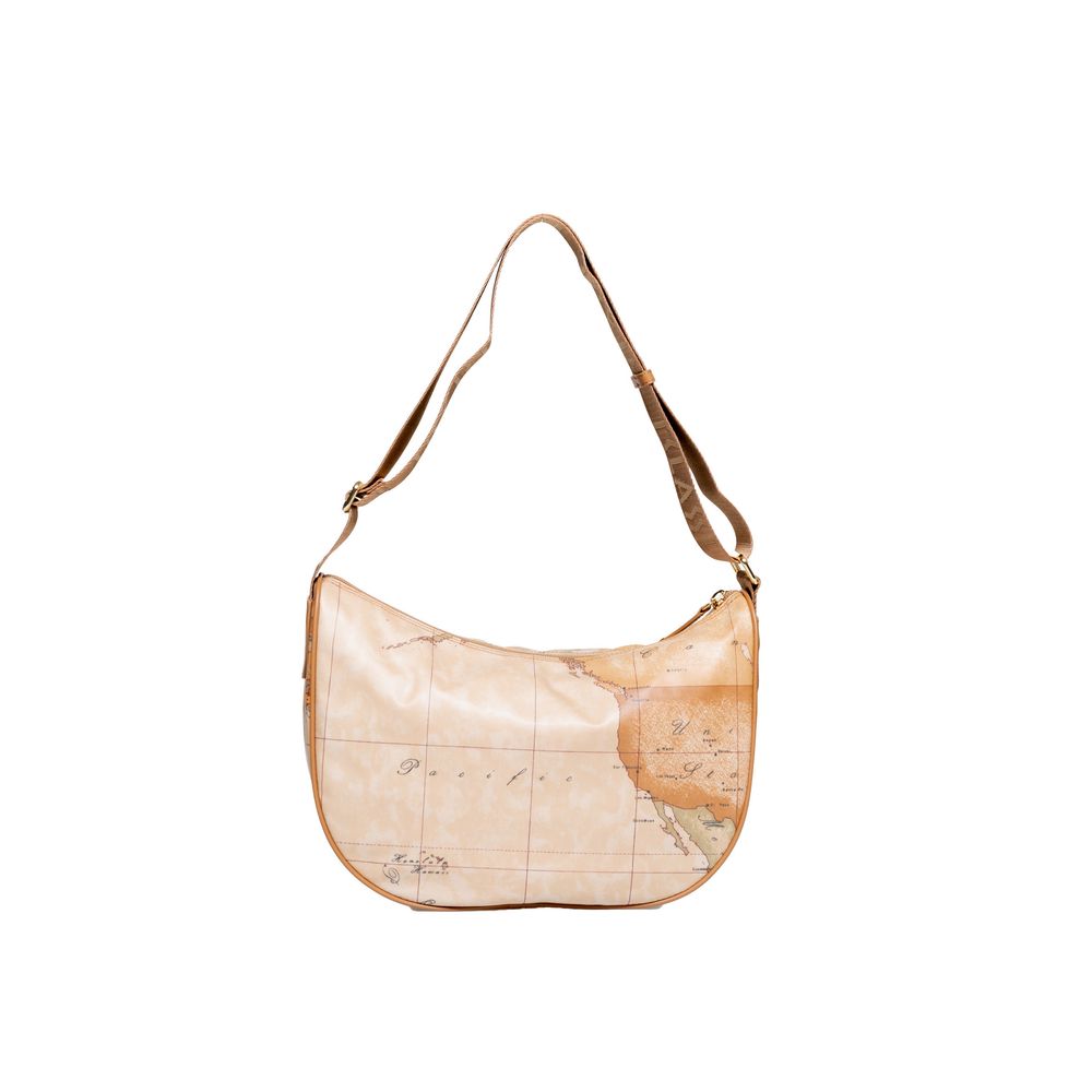 Beige Polyethylene Handbag