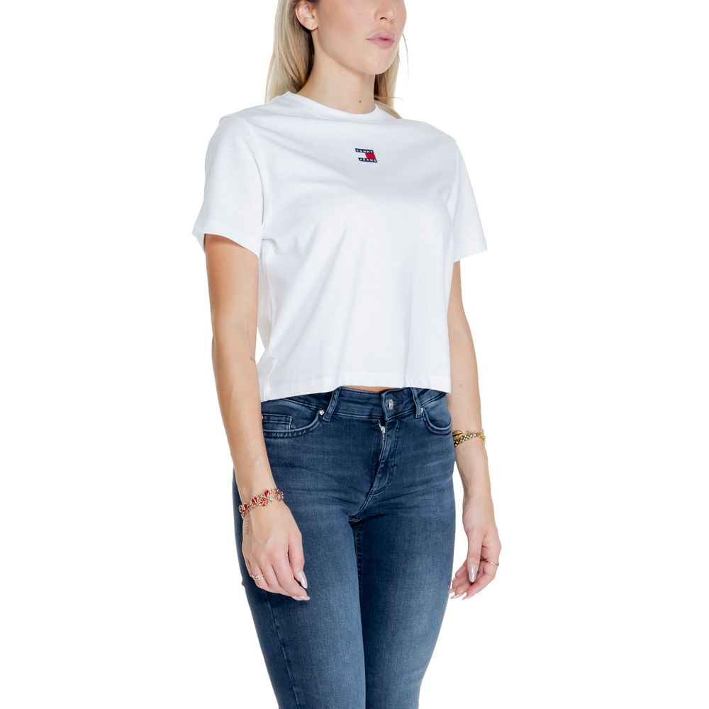 White Recycled Cotton Tops & T-Shirt