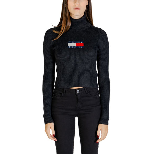 Black Recycled Polyester Sweater