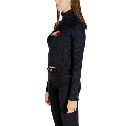 Black Recycled Polyester Sweater