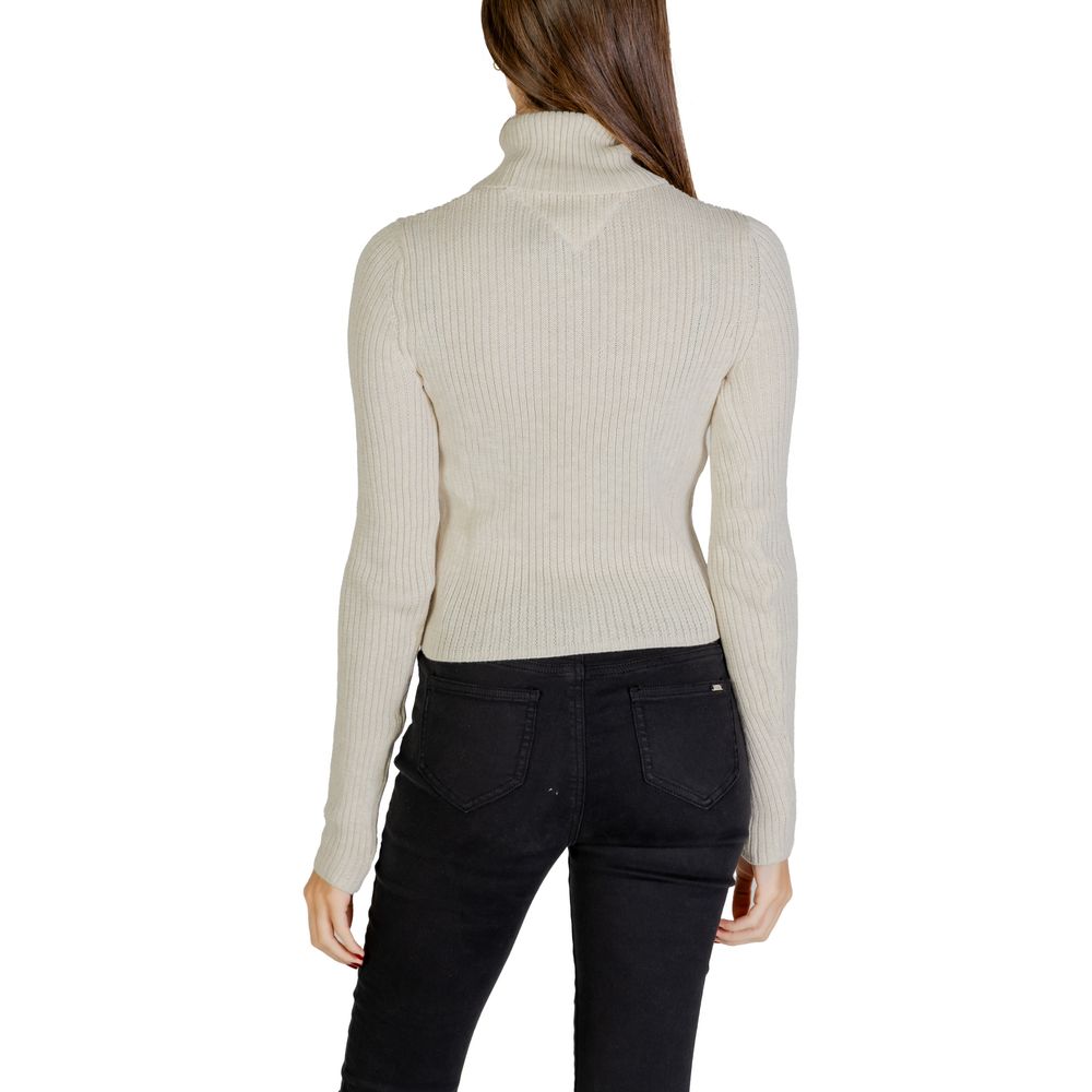 Beige Recycled Polyester Sweater