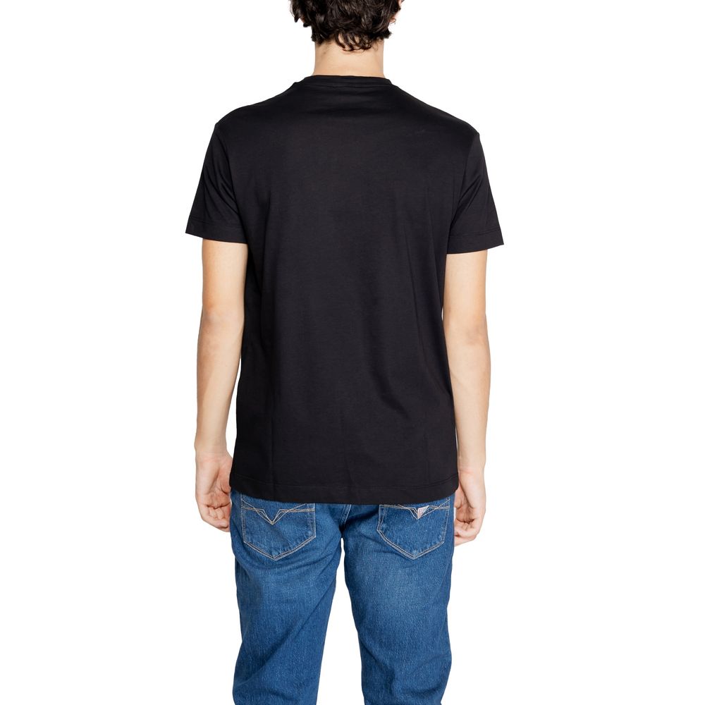 Black Cotton T-Shirt