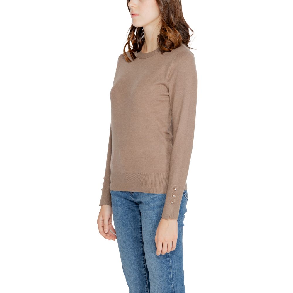 Beige Viscose Sportswear