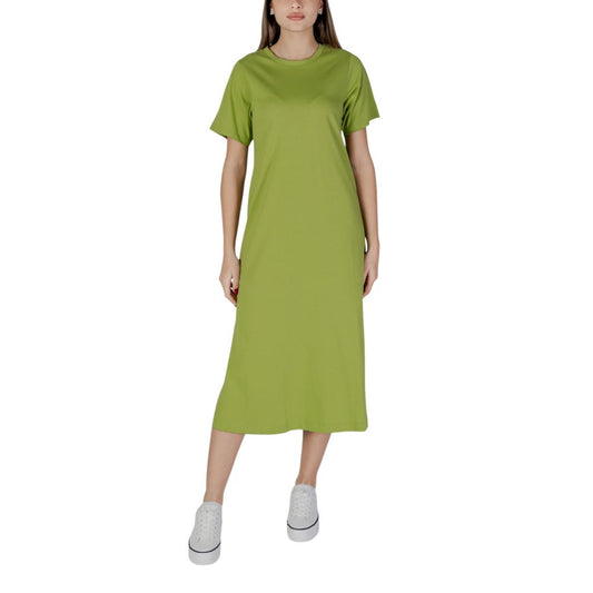 Green Cotton Dress