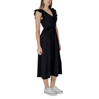 Black Cotton Dress