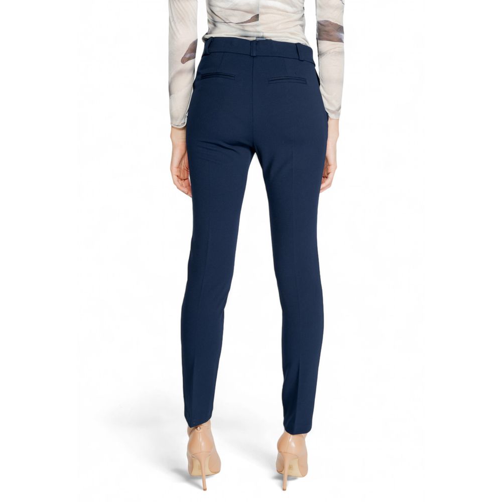 Blue Polyester Jeans & Pant