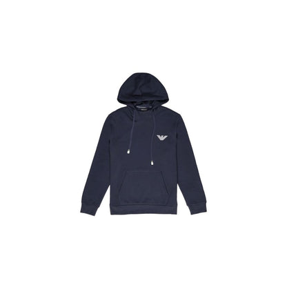 Blue Cotton Hoodie