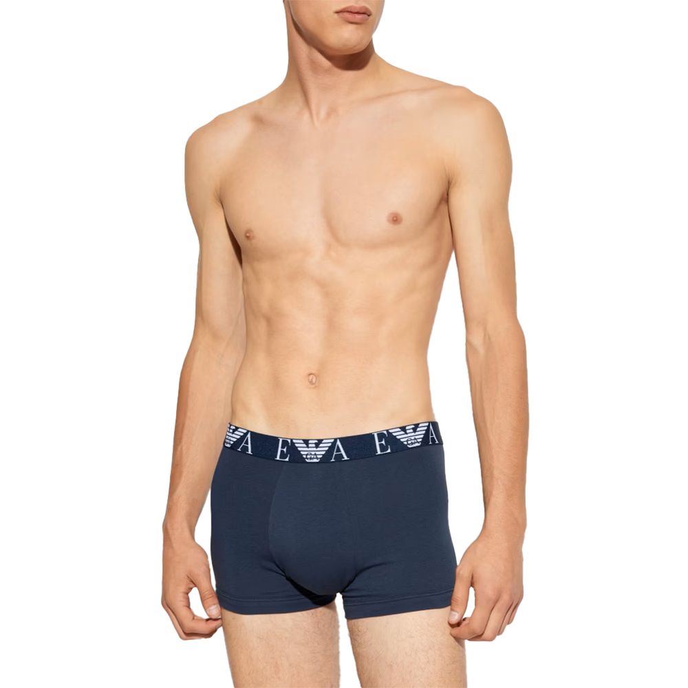 Blue Cotton Underwear