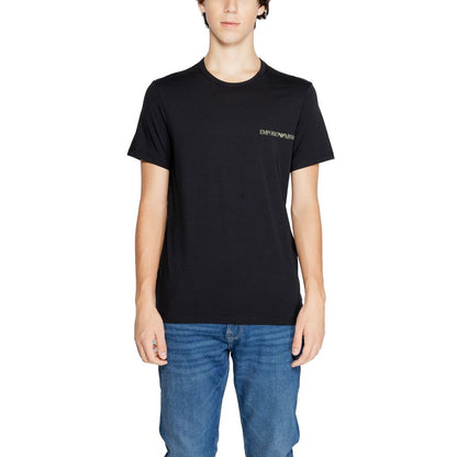 Black Cotton T-Shirt