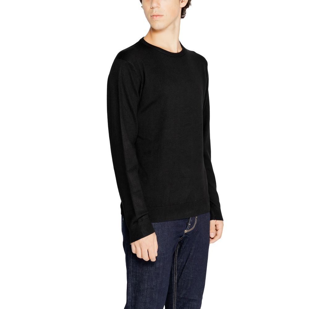 Black Viscose T-Shirt