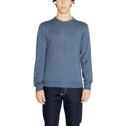 Blue Viscose T-Shirt