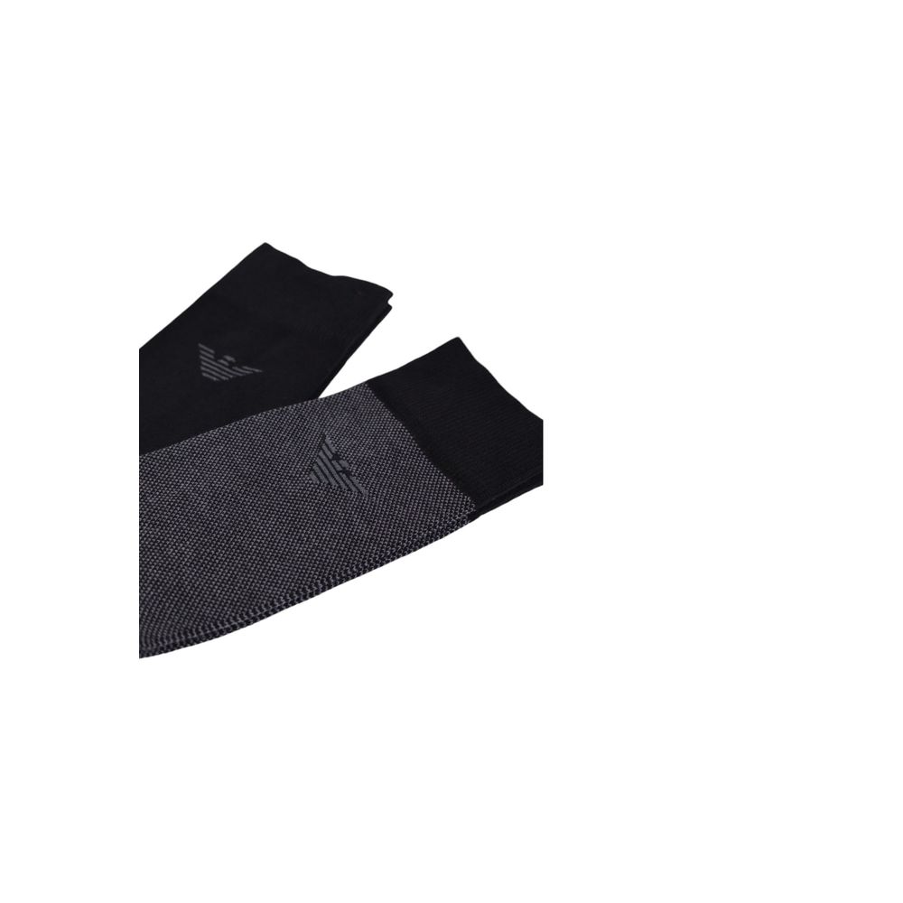 Black Cotton Sock