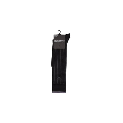 Black Cotton Sock