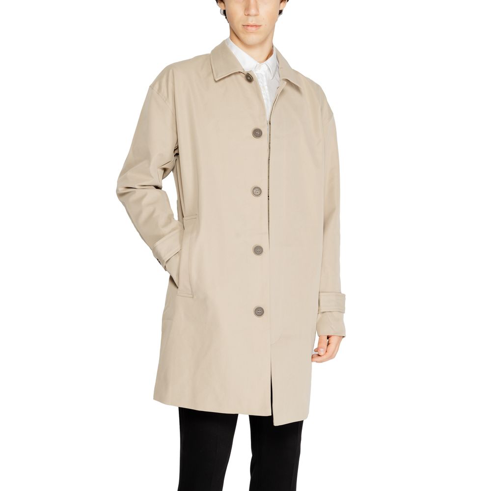 Beige Polyester Jacket