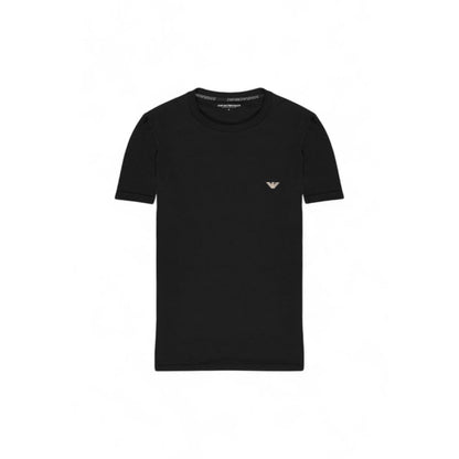 Black Cotton T-Shirt