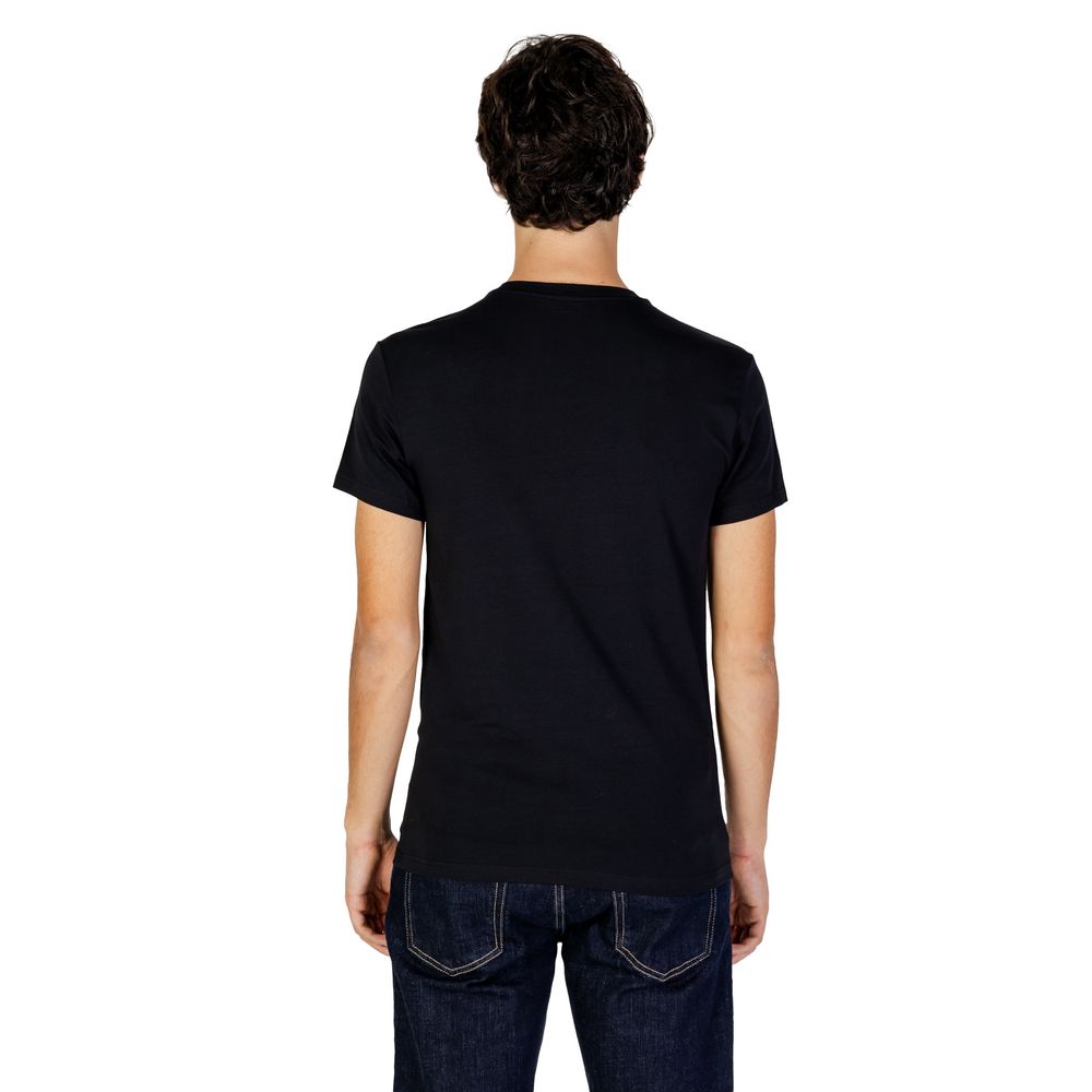 Black Cotton T-Shirt