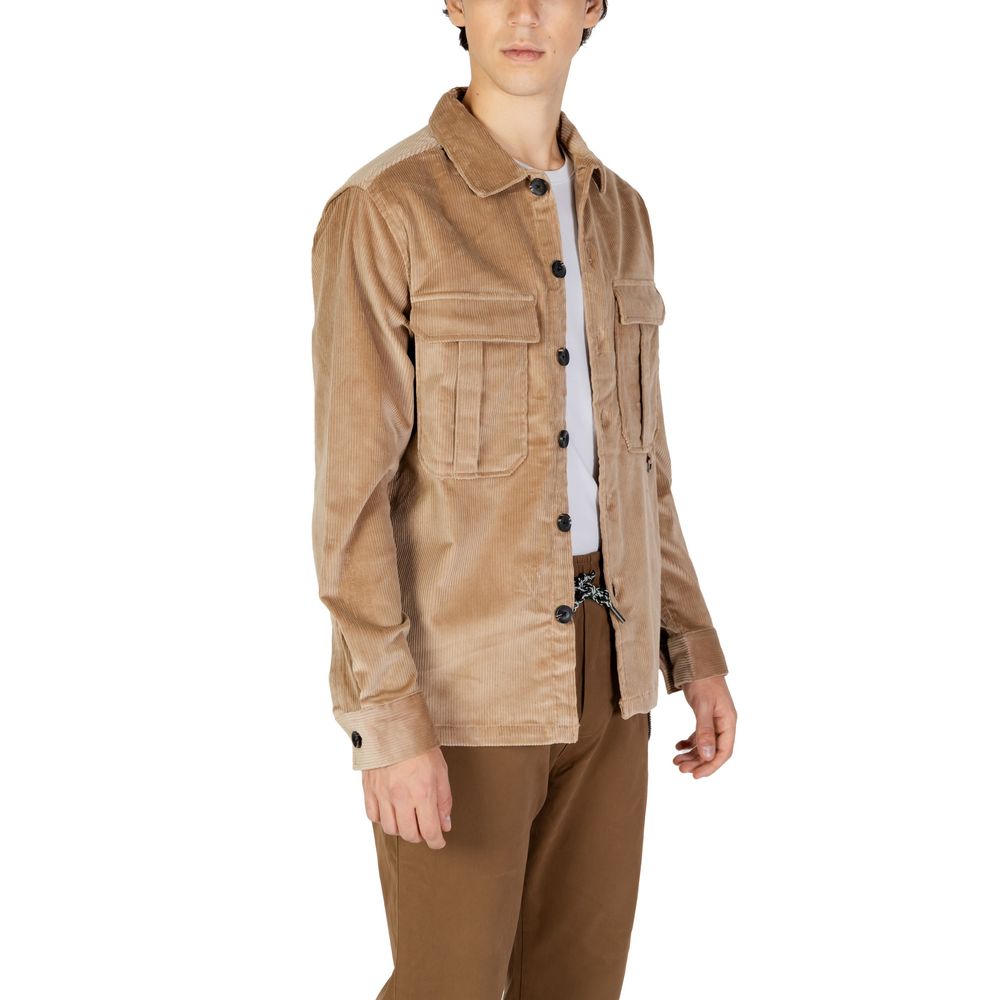 Beige Cotton Shirt