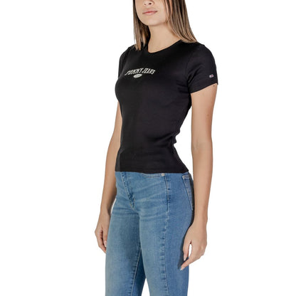 Black Cotton Tops & T-Shirt