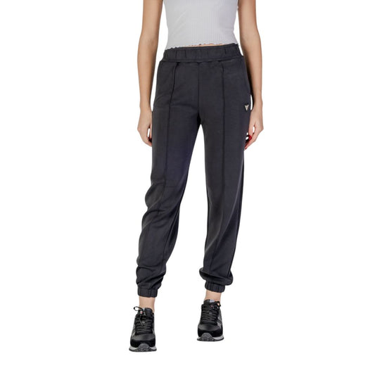 Black Polyester Jeans & Pant