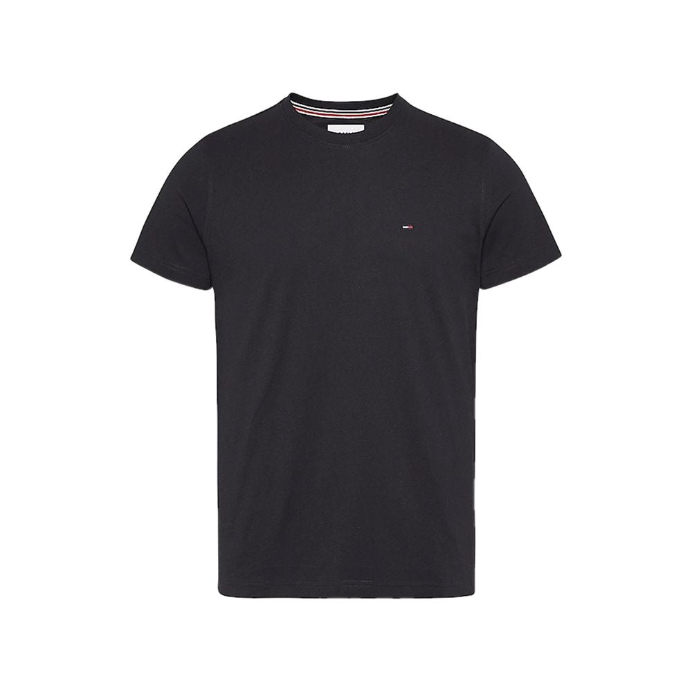 Black Cotton T-Shirt