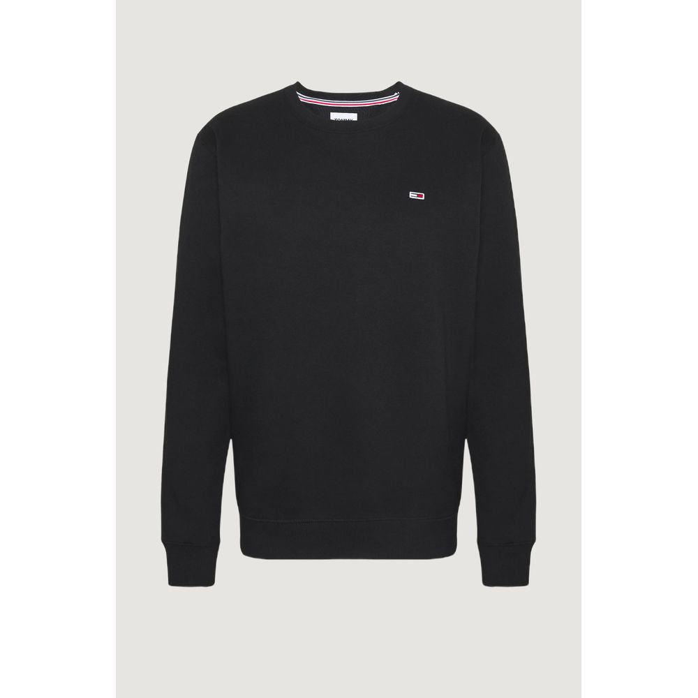 Black Cotton Sweater