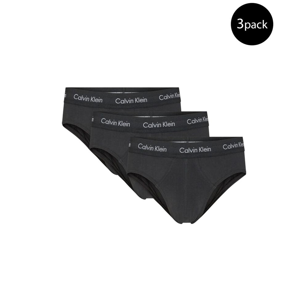 Black Elastane Underwear