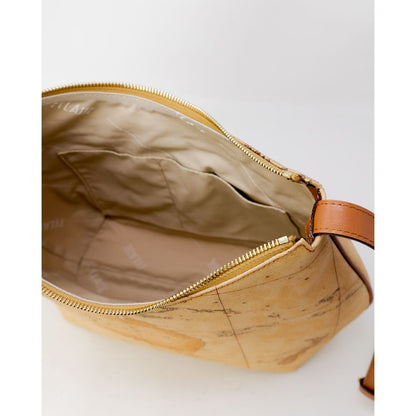 Beige Cotton Handbag