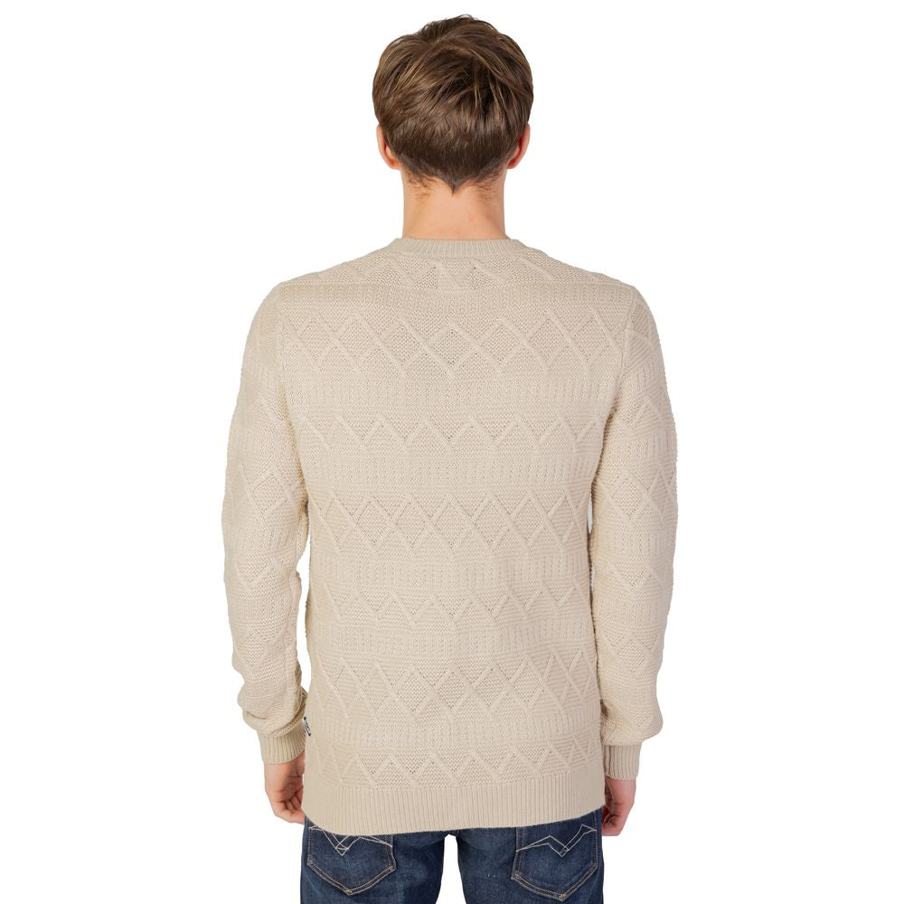 Beige Acrylic Sweater