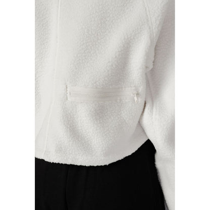 White Polyester Sweater