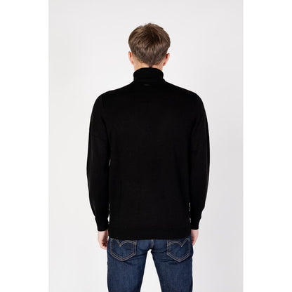 Black Wool Turtleneck