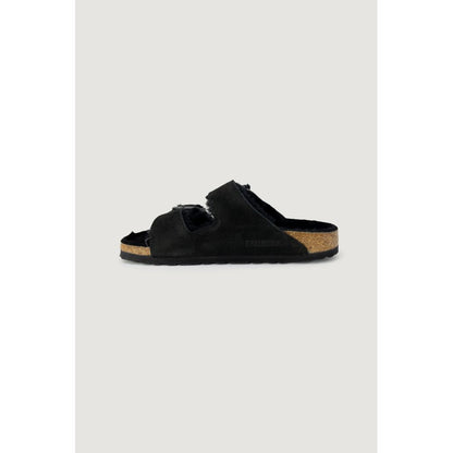 Black Suede Sandal