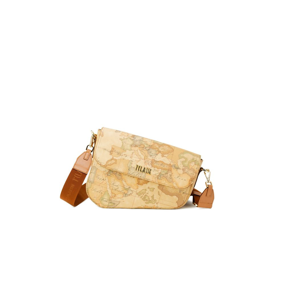 Beige Leather Handbag