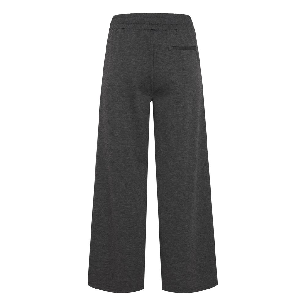 Gray Recycled Polyester Jeans & Pant