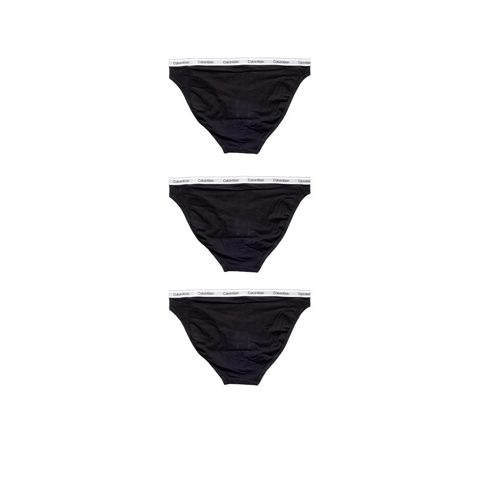 Black Cotton Underwear