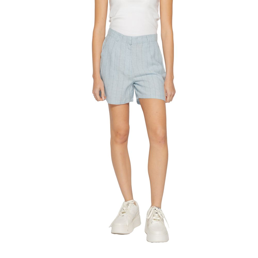 Light Blue Linen Short