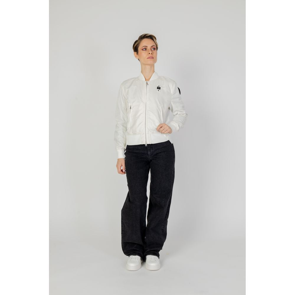 White Polyamide Jackets & Coat