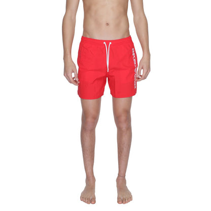 Red Polyamide Swimwear