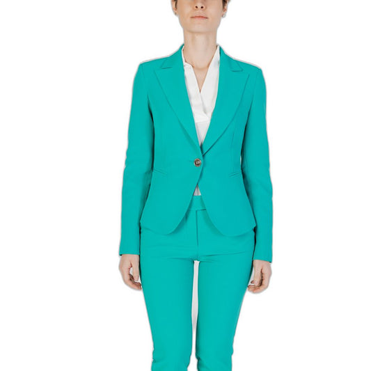 Green Polyester Suits & Blazer