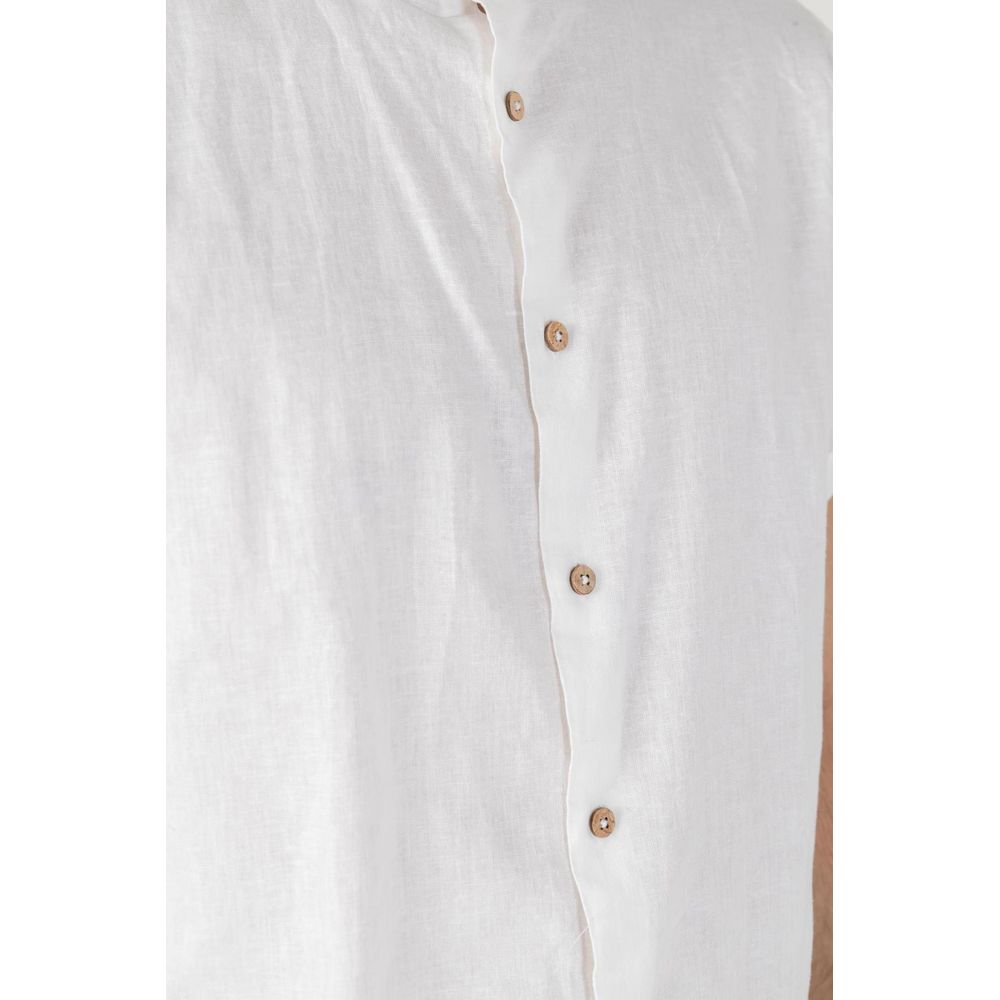 White Linen Shirt