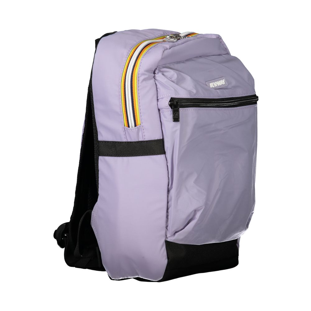 Purple Polyamide Backpack