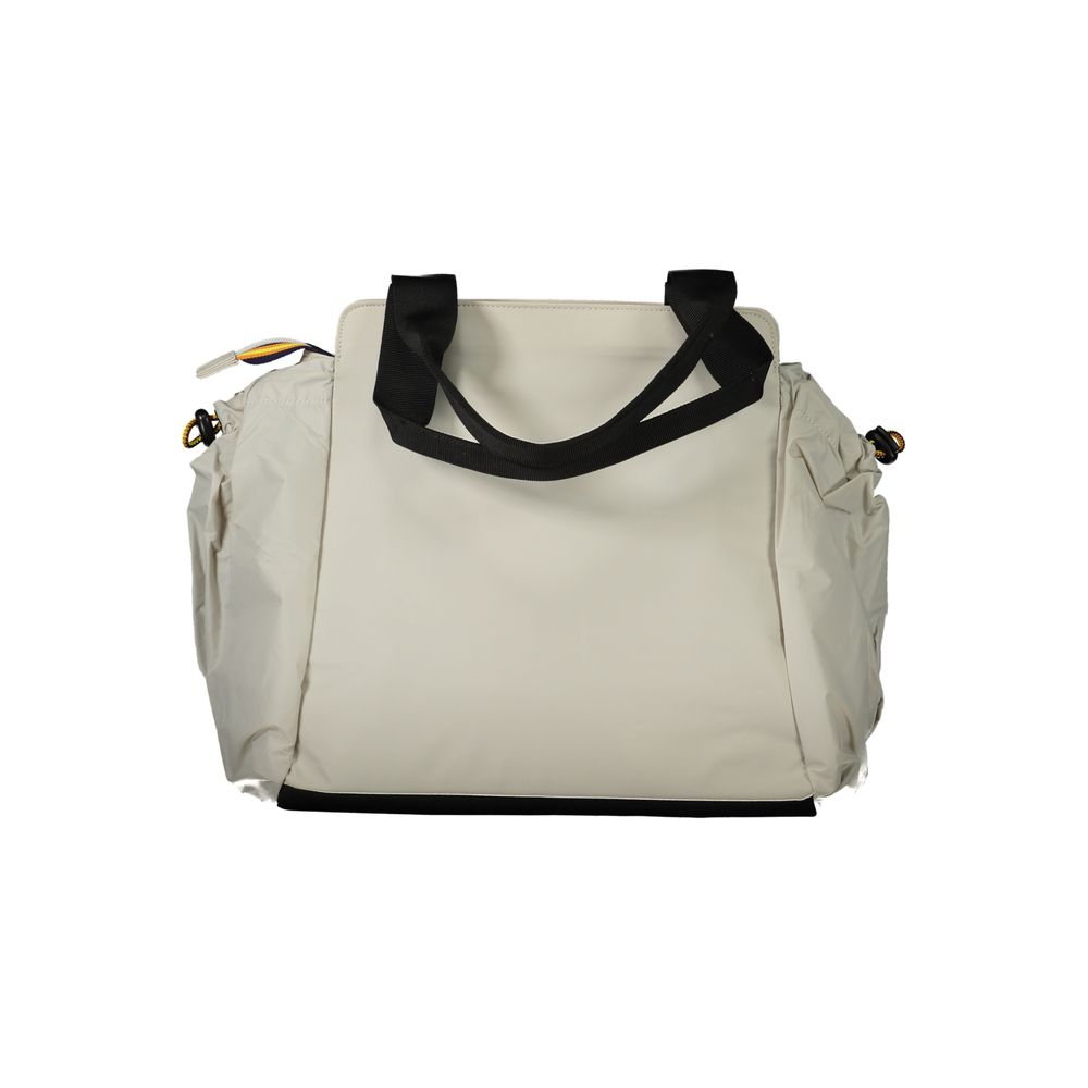 Gray Polyamide Handbag