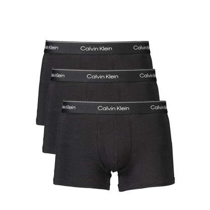 Black Cotton Underwear