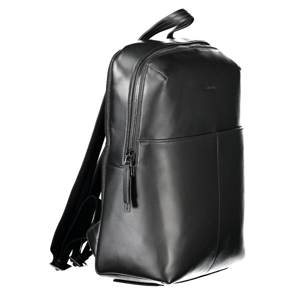 Black Polyethylene Backpack