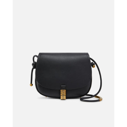 Black Leather Crossbody Bag