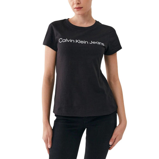 Black Cotton Tops & T-Shirt